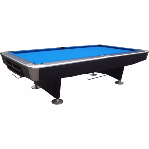 Mesa de billar Buffalo Pro-II negro mate, Drop Pocket- 8/9 pies