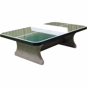 Mesa de Ping Pong HeBlad Concrete   Rounded Verde