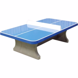 Mesa de Ping Pong HeBlad Concrete   Rounded Azul