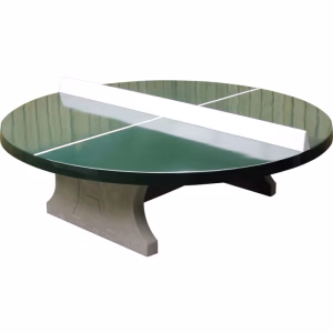 Mesa de Ping Pong HeBlad Concrete   Round Verde
