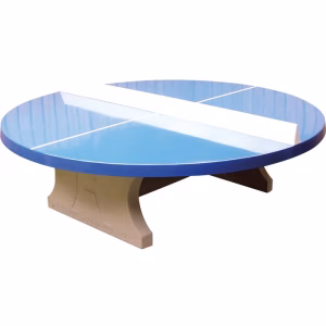 Mesa de Ping Pong HeBlad Concrete   Round Azul