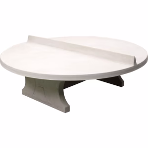 Mesa de Ping Pong HeBlad Concrete   Round Natural