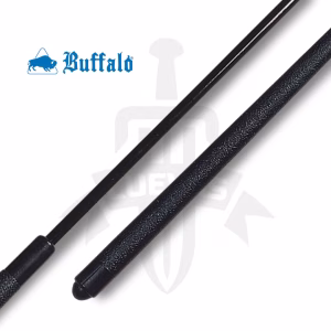 taco de pool fibra de vidrio 1 pieza negro 140cm/12mm