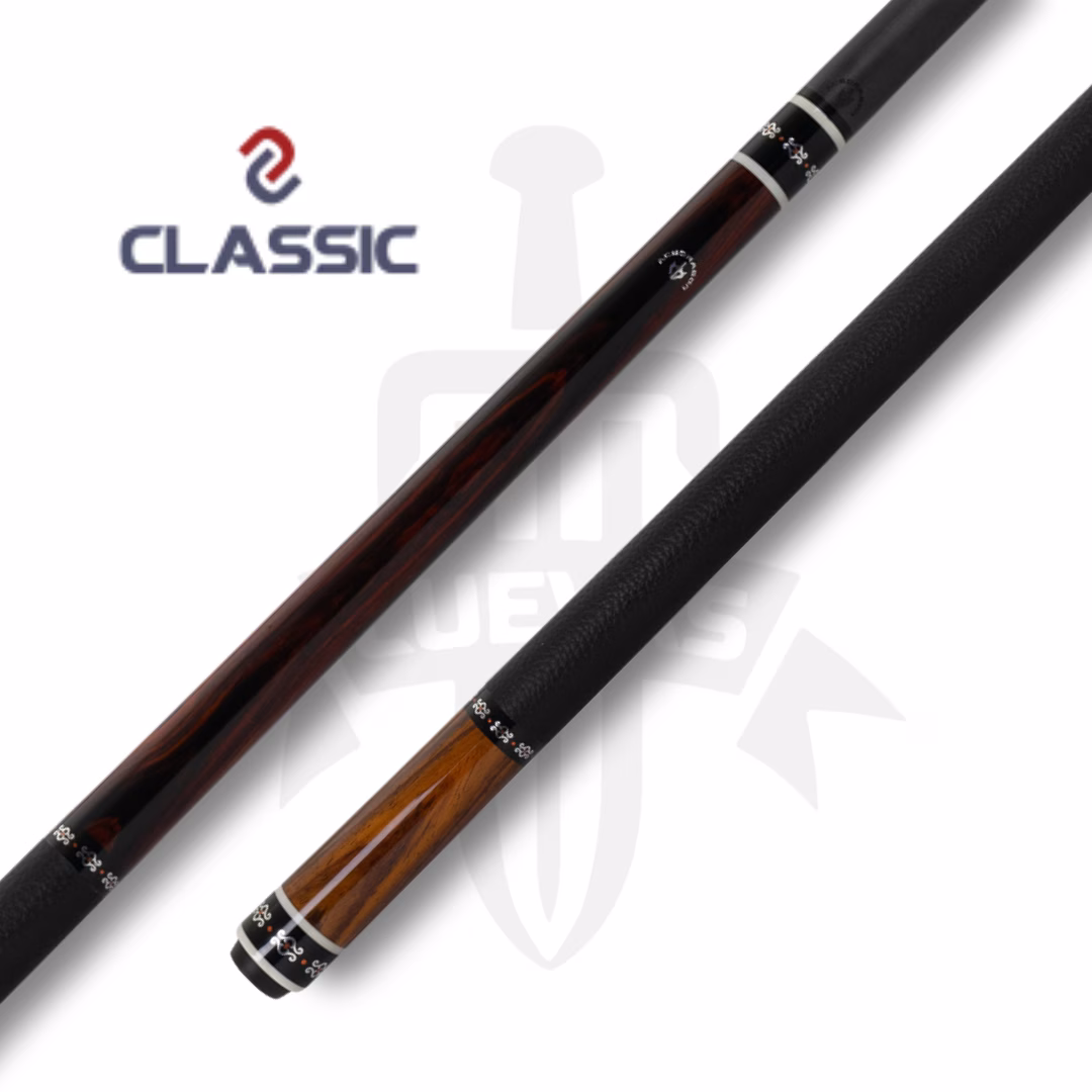 Taco de pool AceDragon Eterna-2, Carbon shaft, faux leather wrap, 12.5mm, Radial