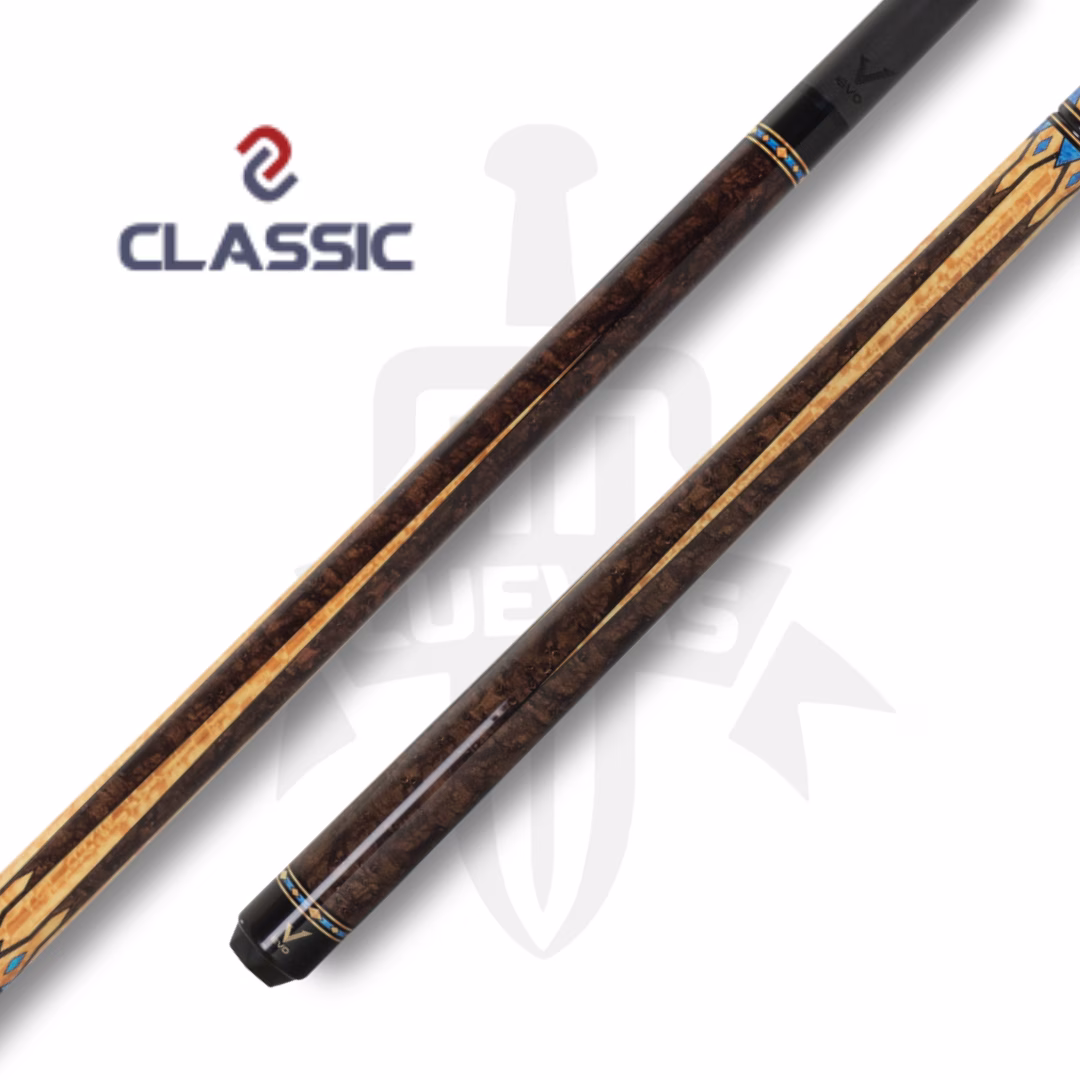 Taco de pool EVO Valkyrie Carbon Break Jump Cue, Dawnblade, Radial