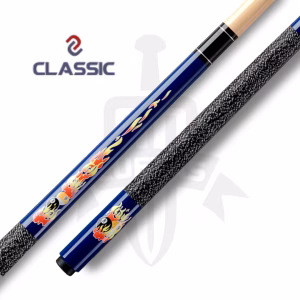 Taco de pool para niños Classic Flames CF-01, azul, 5/16x18, 123cm